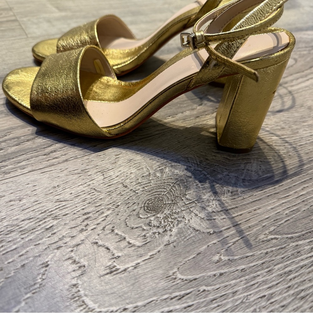 Elegant Gold Women's Heels- Zara
